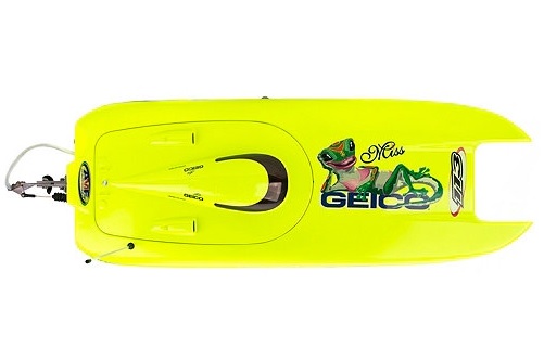 Miss geico deals rc boat